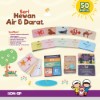Flash Card Hewan Air & Darat - Kartu Belajar Anak Bergambar - Konsep Studio
